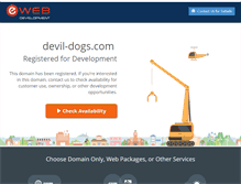 Tablet Screenshot of devil-dogs.com